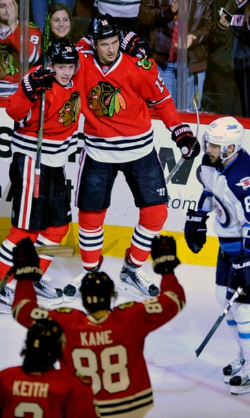 Wheeler, Scheifele and Stafford lead Jets past Blackhawks (Dec 27, 2016)